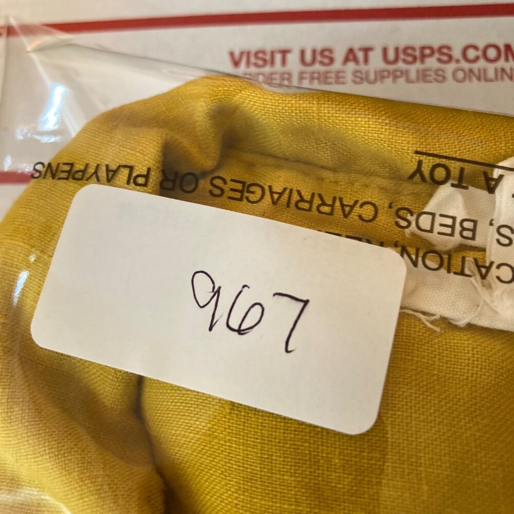 C&C California Mustard Yellow Linen Button-Down Shirt - Picture 8 of 8